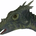 獣脚類（肉食恐竜）に似た鋭い三角形の歯が生えていることが判明した