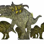 年齢を問わず、大規模な群れを形成して生活していた。