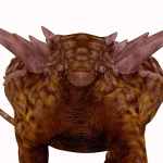 肩を守る巨大なスパイク