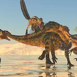 デイノニクスに日常的に襲撃されていた