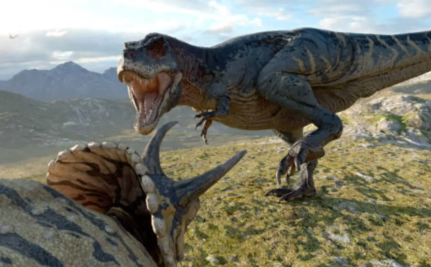 トリケラトプスとの決闘