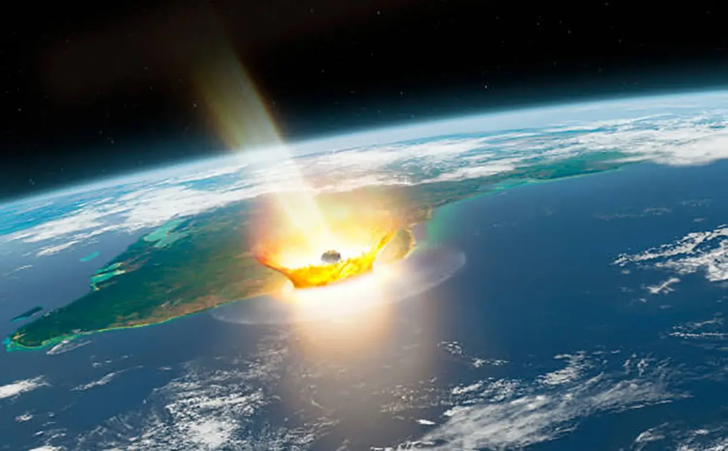 巨大隕石の衝突