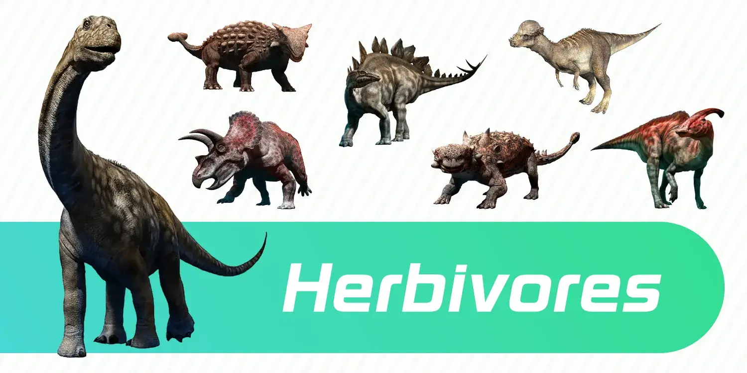 The World of Herbivorous Dinosaurs: Key Species and Appeal, From the Largest Giants to the Most Unique Forms.