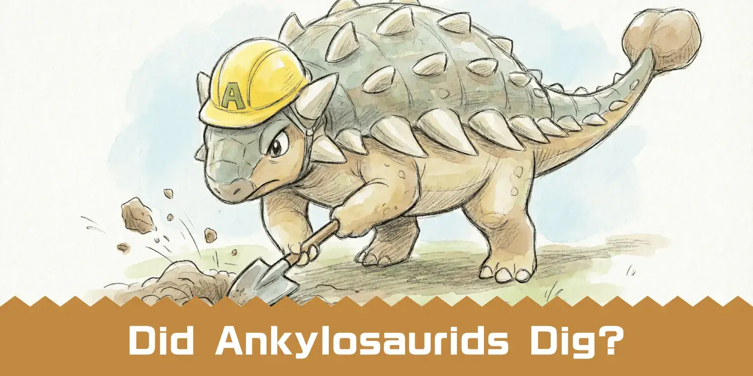 [New Paleontology Theory] Prehistoric Armored Dinosaurs, Ankylosaurids, May Have Dug for Self-Defense