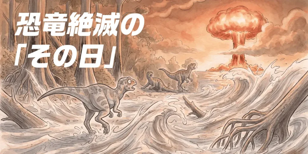 恐竜絶滅の「その日」を記録した化石群！隕石落下の真実とは