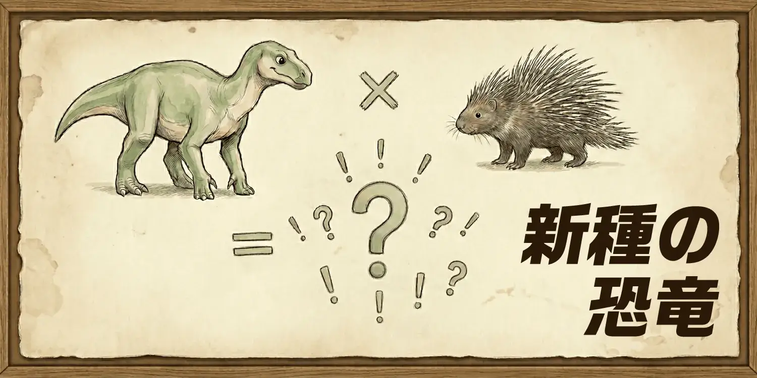 【最新発見】ウロコでも羽毛でもない第3の皮膚？全身トゲだらけの新種恐竜「ハオロン・ドンギ」