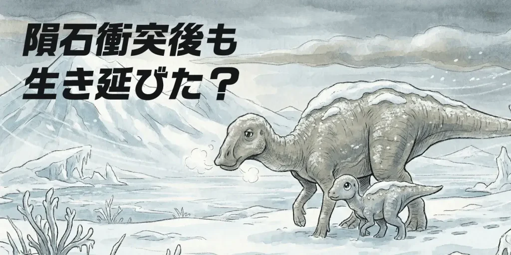 【恐竜生存説】巨大隕石の衝突後も生き延びた？定説を揺るがす絶滅の謎に迫る
