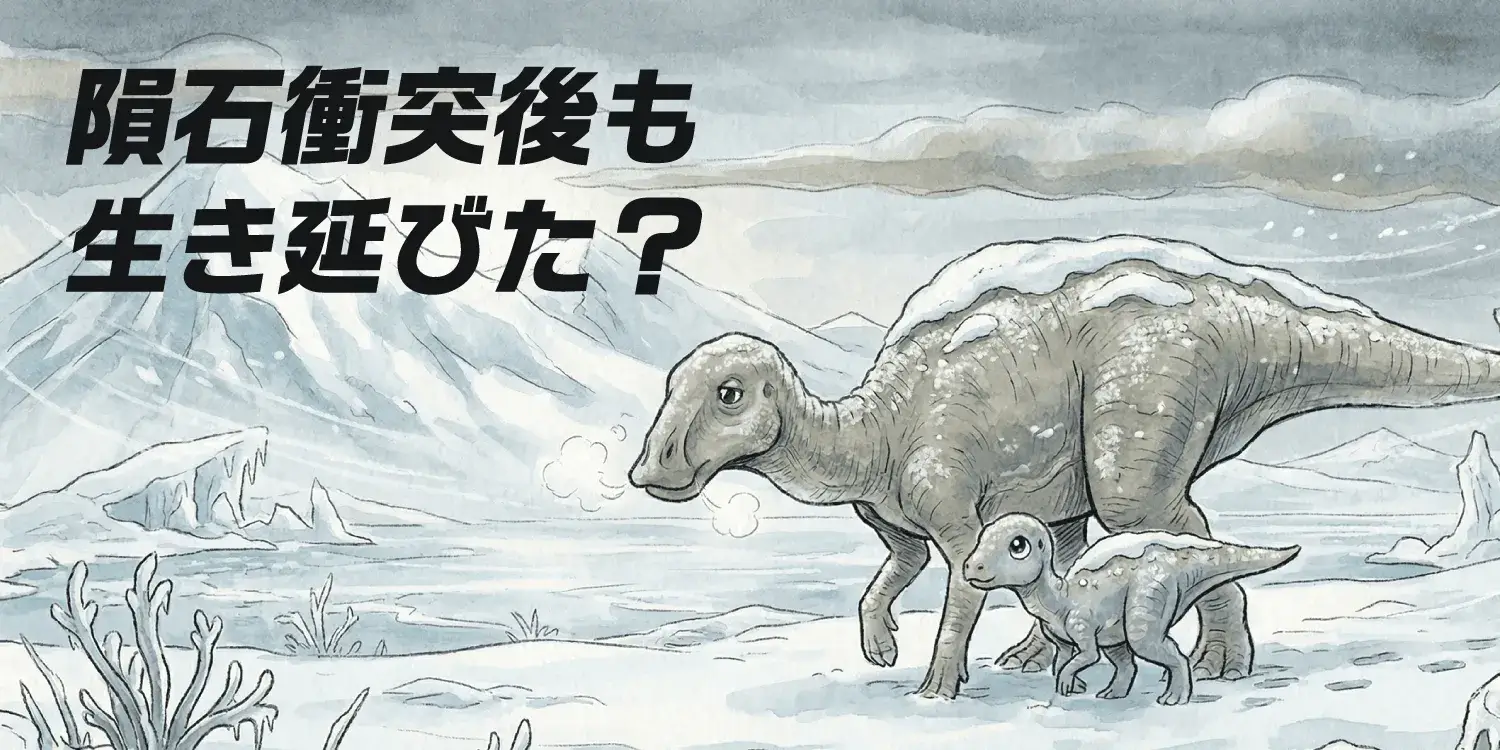 【恐竜生存説】巨大隕石の衝突後も生き延びた？定説を揺るがす絶滅の謎に迫る