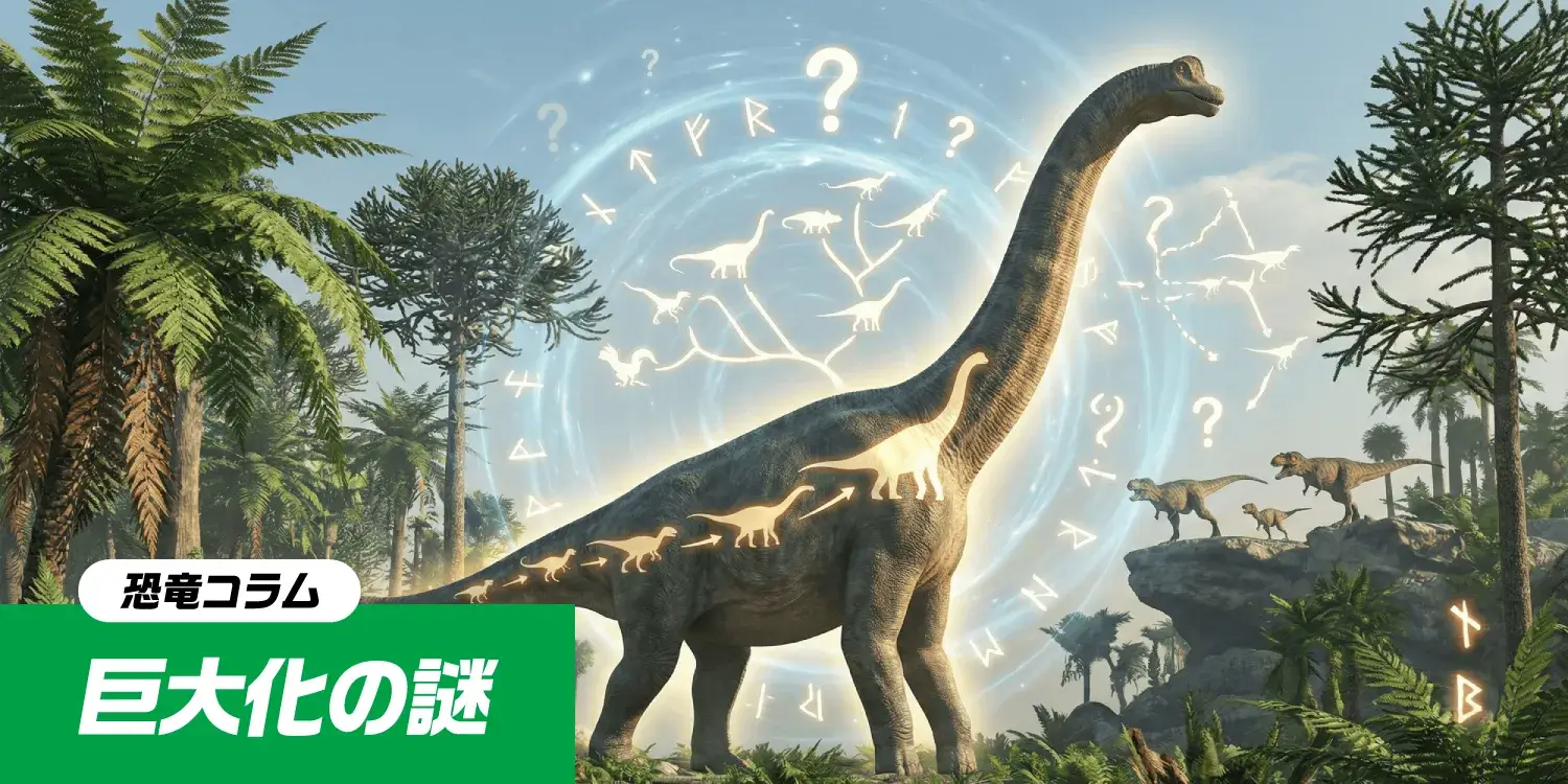 恐竜の繁栄と巨大化の謎:1億6千万年を支配した驚異の秘密