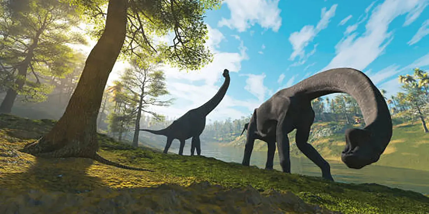 ブラキオサウルスは首を下げていた？